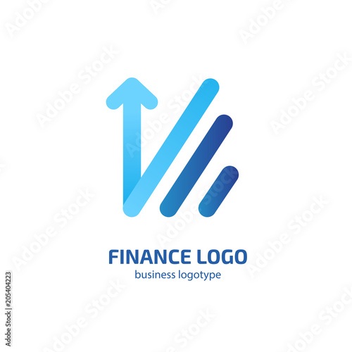 Illustration of business logotype bidding and auction.