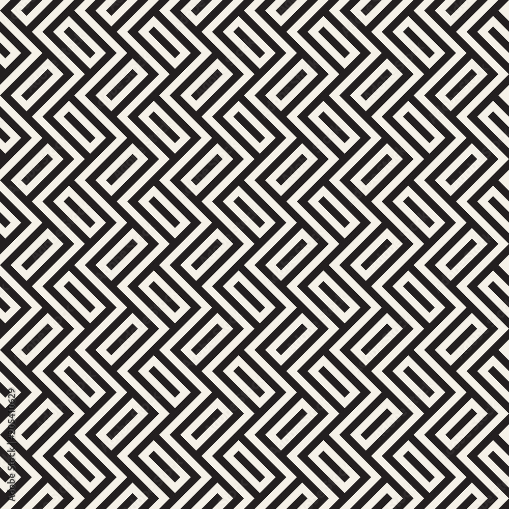 Vector seamless pattern. Modern stylish abstract texture. Repeating geometric tiles Vector seamless pattern. Modern stylish abstract texture. Repeating geometric tiles
