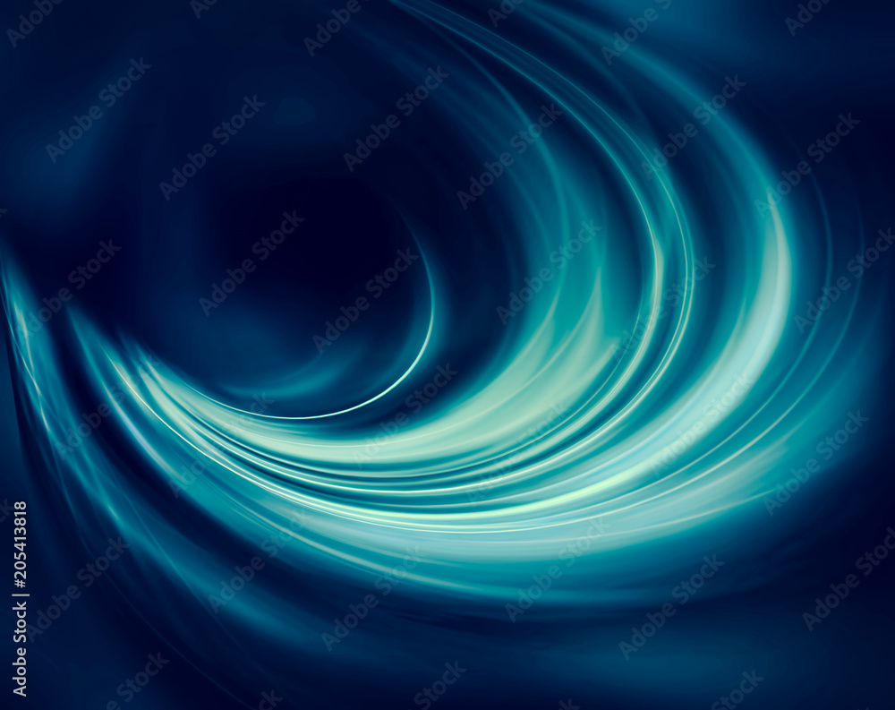 Fototapeta premium Abstract blue background