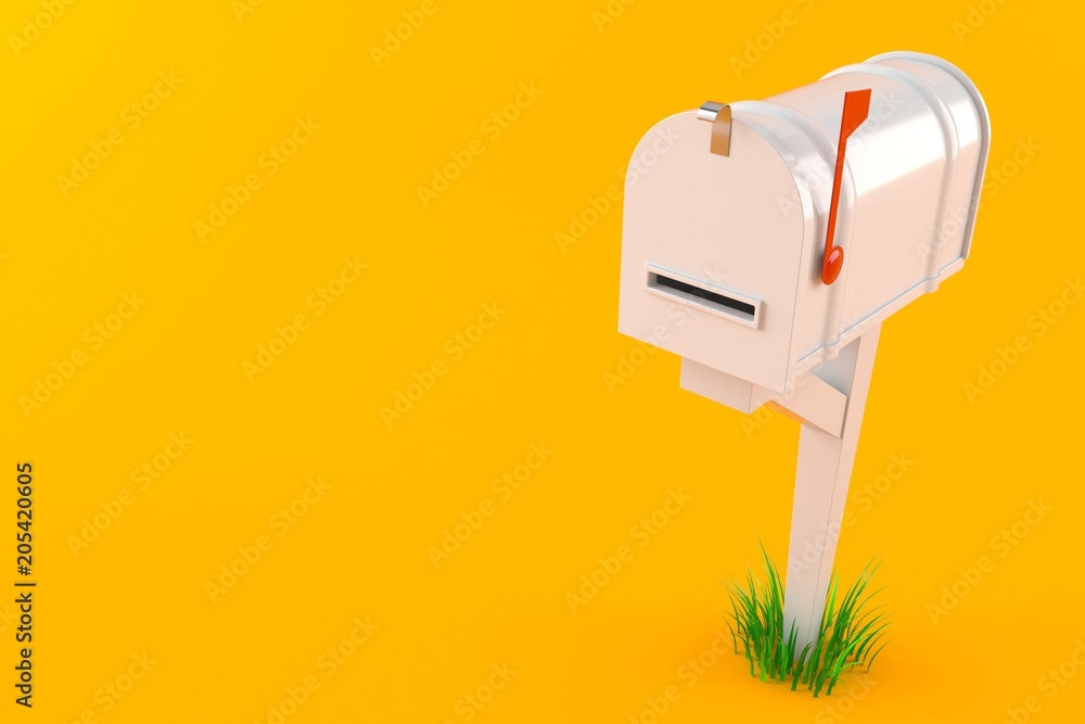 Closed mailbox