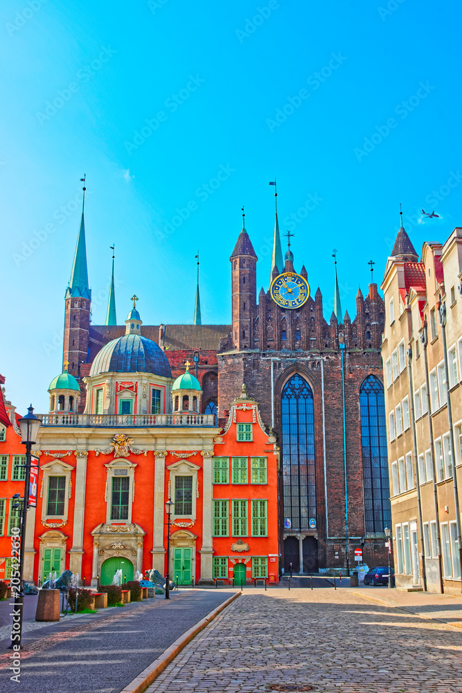 Royal Chapel of Polish Kings with St Mary Basilica Gdansk