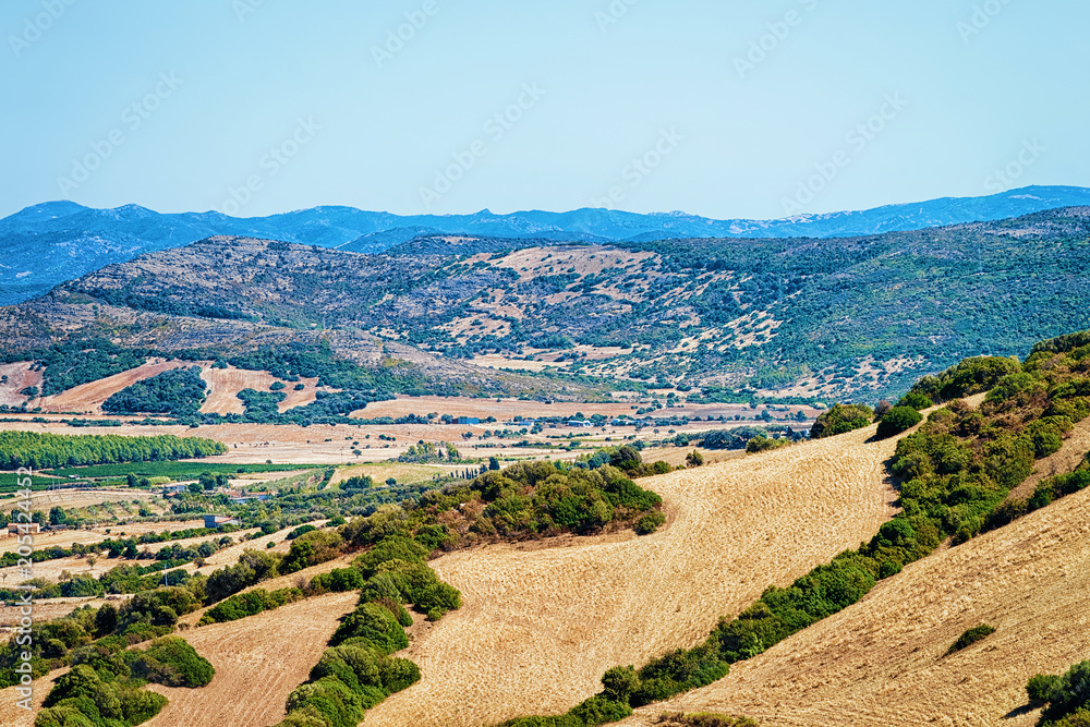 Rural scenery Perdaxius Carbonia Iglesias Sardinia