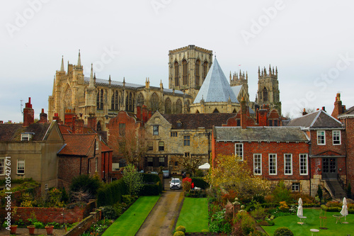 cathedral of york - view from wall of old town