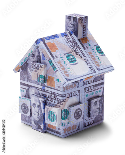 Canvas Print Money House