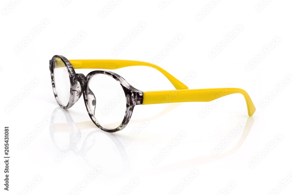 Glasses isolated on white background for applying on a portrait Glasses isolated on white background for applying on a portrait