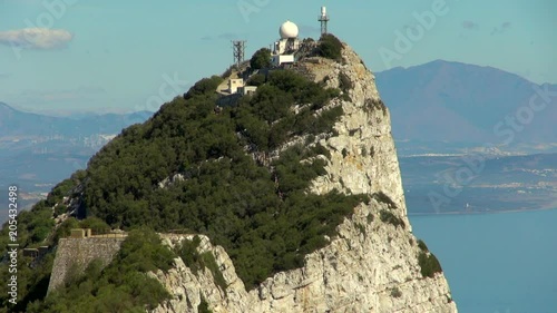 Top of the Rock of Gibraltar with Observation Deck