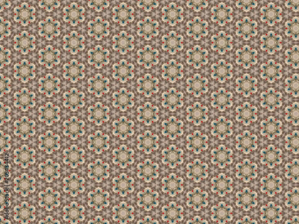 knitted lace fabric with a pattern of felt knitted lace fabric with a pattern of felt