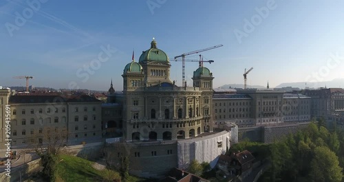 House of Parliament Bern, Bundeshaus, Oldtown photo