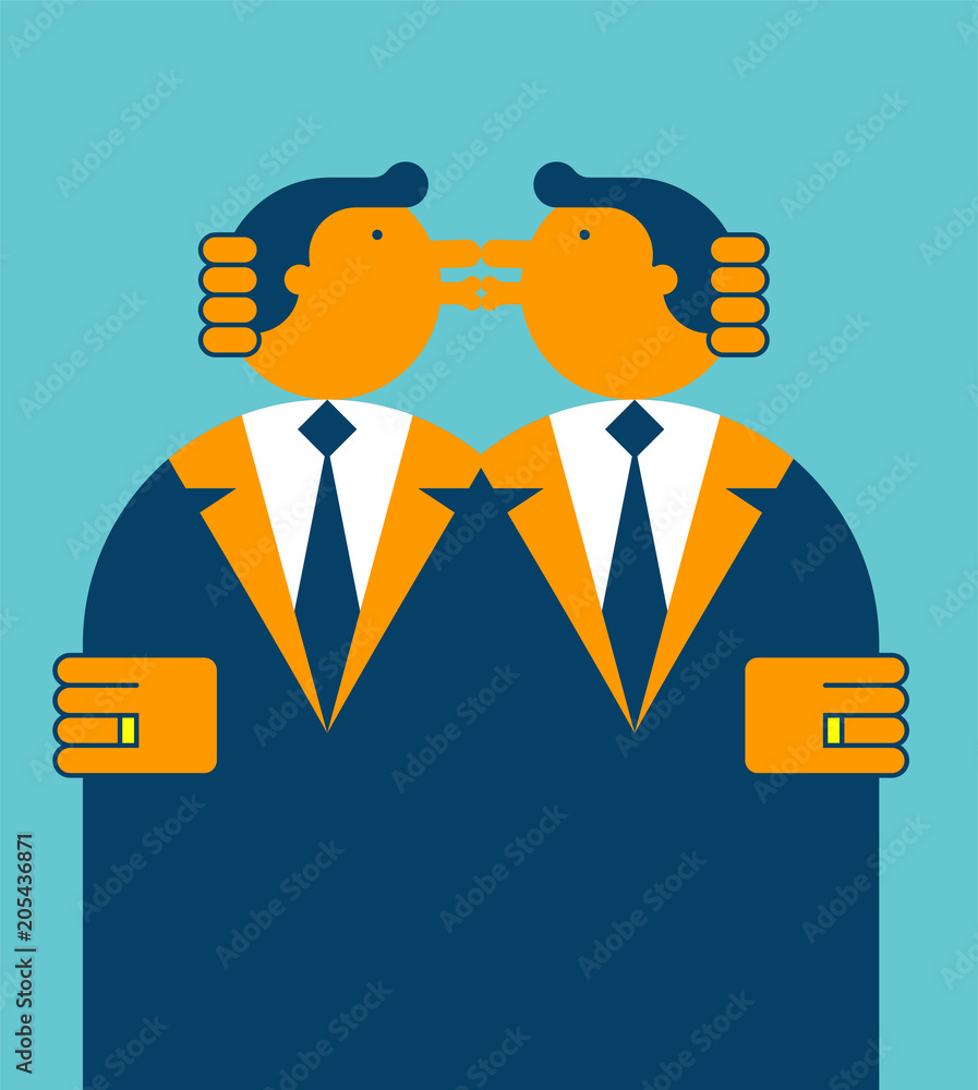 Gay wedding love. Two guys are kissing. LGBT lovers. Vector illustration Gay wedding love. Two guys are kissing. LGBT lovers. Vector illustration