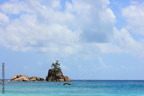 plage aux seychelles