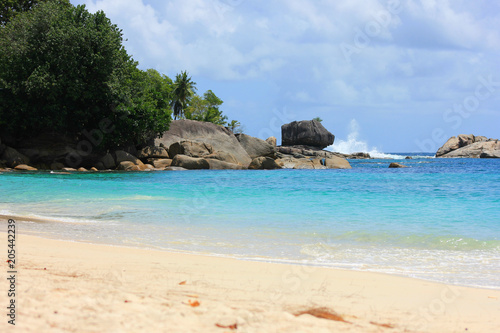 plage aux seychelles © Arnaud