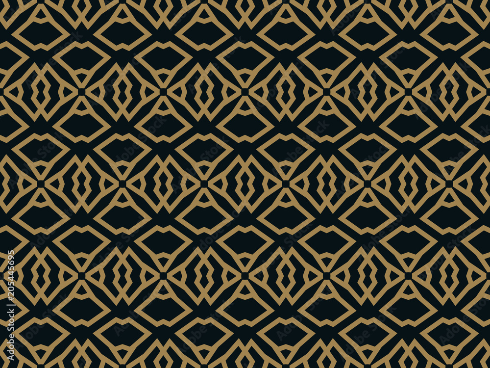 elegant line ornament pattern seamless pattern for background, wallpaper, textile printing, packaging, wrapper, etc.