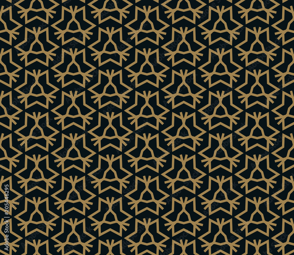 elegant line ornament pattern seamless pattern for background, wallpaper, textile printing, packaging, wrapper, etc.