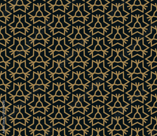 elegant line ornament pattern seamless pattern for background  wallpaper  textile printing  packaging  wrapper  etc.