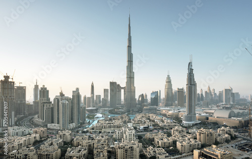 Dubai skyline, United Arab Emirates