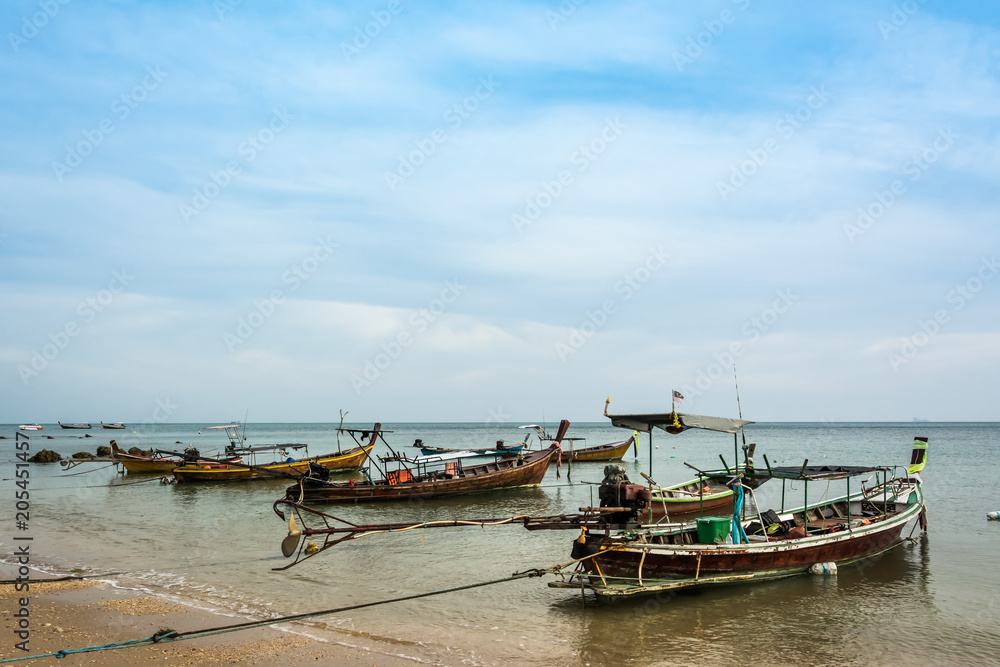Small Fishing Boats in Thailand