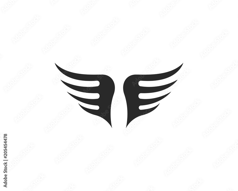 Falcon Wing Logo Template Falcon Wing Logo Template