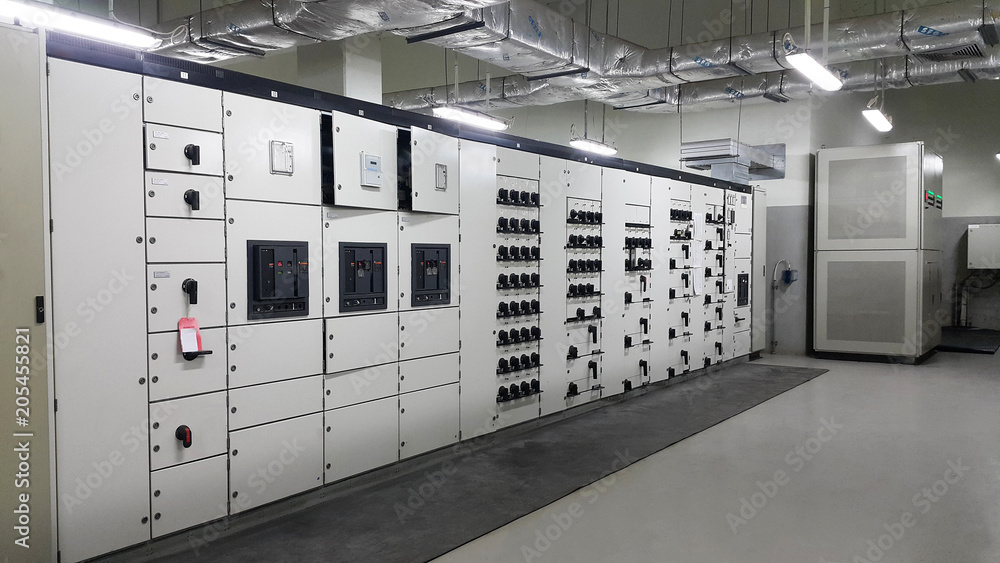 electrical part and accessories in the control cabinet , control and ...