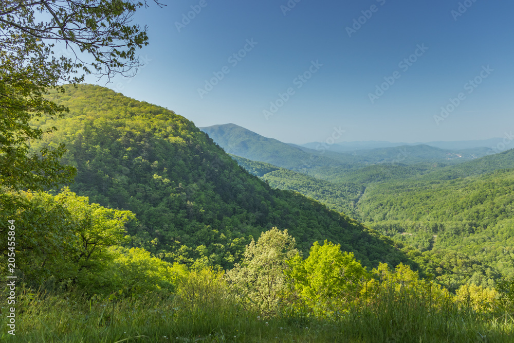 Country Life Scenery in the Appalachian Mountain