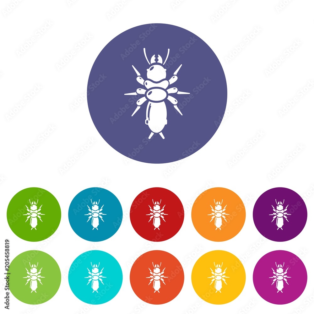 Poison insect icon. Simple illustration of poison insect vector icon for web Poison insect icon. Simple illustration of poison insect vector icon for web