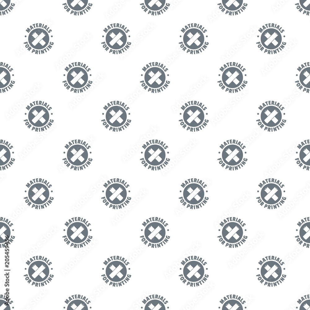 Materials for printing pattern vector seamless repeat for any web design