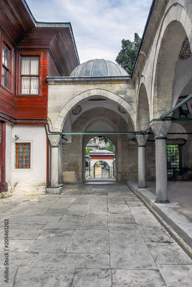Istanbul, Turkey, 1 July 2011: Nurbanu Validei Atik Sultan Mosque is an Ottoman mosque in the Uskudar district of Istanbul.