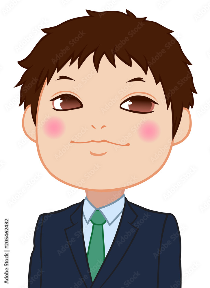 ワクワクするちびキャラ 男性 タイプC ワクワクするちびキャラ 男性 タイプC