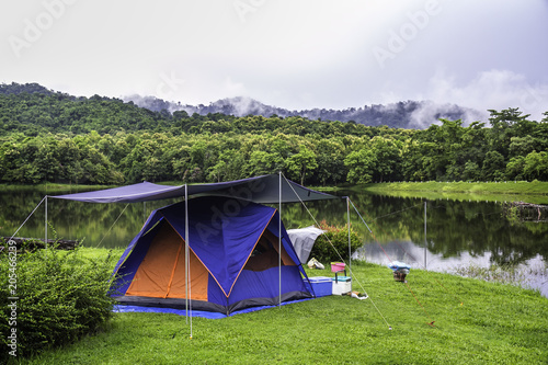 Camping in Green Park