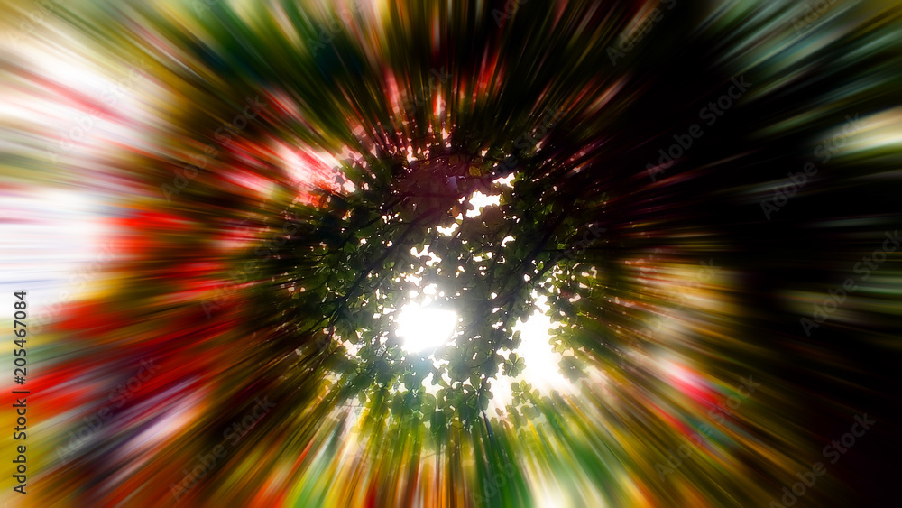 The light from the tree is very light, the color is sparkling light. The light from the tree is very light, the color is sparkling light.
