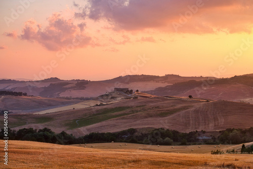 Valle d'orcia & Sunset