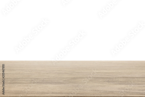 wooden table top with blur of
