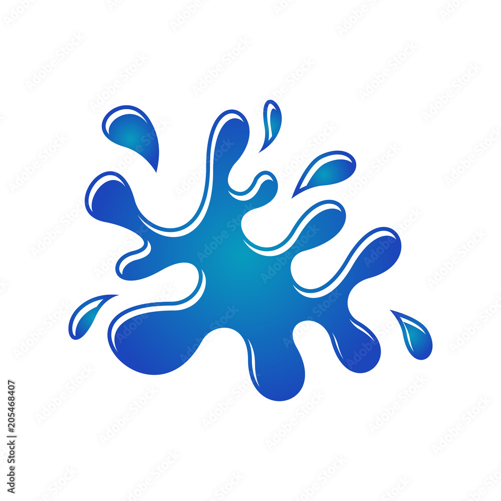 water splash vector, liquid melt, vector template ready for use water splash vector, liquid melt, vector template ready for use