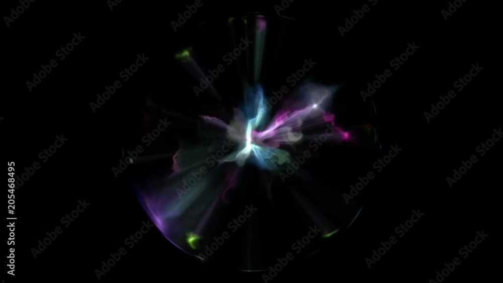 Fancy colorful electronics in a dark background Fancy colorful electronics in a dark background