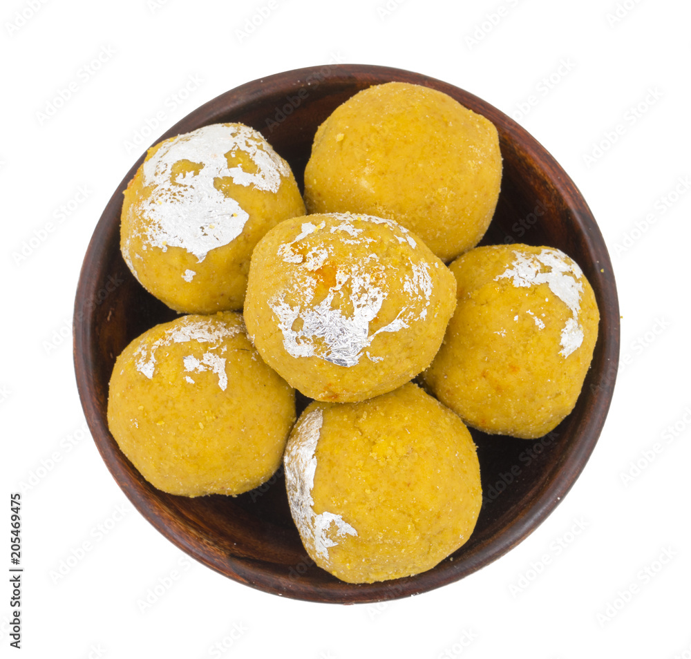 Besan Laddu Indian Traditional Sweet Food Also Know as Laddoos, laddoo ...