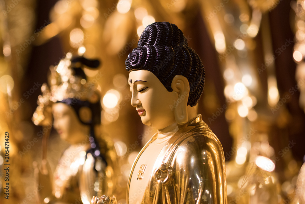 Fototapeta premium Statue of Chinese traditional deities