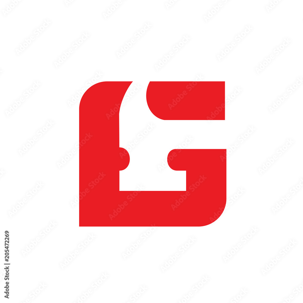 Letter G Hammer Logo, Renovation or Repairment, Vector Icon Illustration Letter G Hammer Logo, Renovation or Repairment, Vector Icon Illustration