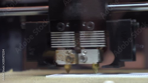 Modeling and 3D printing of small parts and shapes. Creation of prostheses of human limbs. Work stepper motor - the print head of the printer. Air cooling system by blowing coolers. Corporate business
