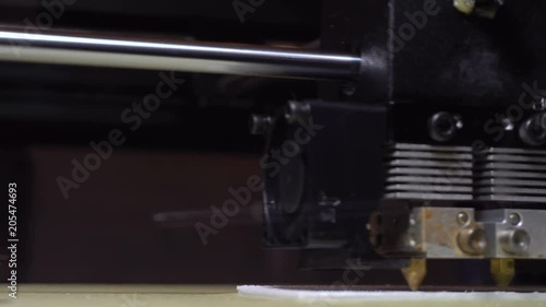 Modeling and 3D printing of small parts and shapes. Creation of prostheses of human limbs. Work stepper motor - the print head of the printer. Air cooling system by blowing coolers. Corporate business