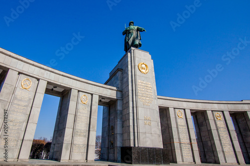Soviet War Memorial. It is one of several war memorials in Berlin