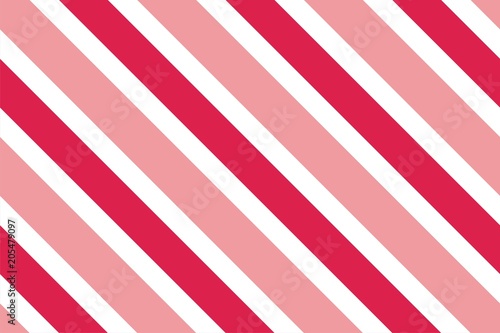 Wallpaper Mural Seamless pattern. Pink-red Stripes on white background. Striped diagonal pattern For printing on fabric, paper, wrapping Torontodigital.ca