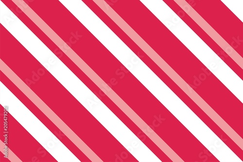 Seamless pattern. Pink-red Stripes on white background. Striped diagonal pattern For printing on fabric  paper  wrapping