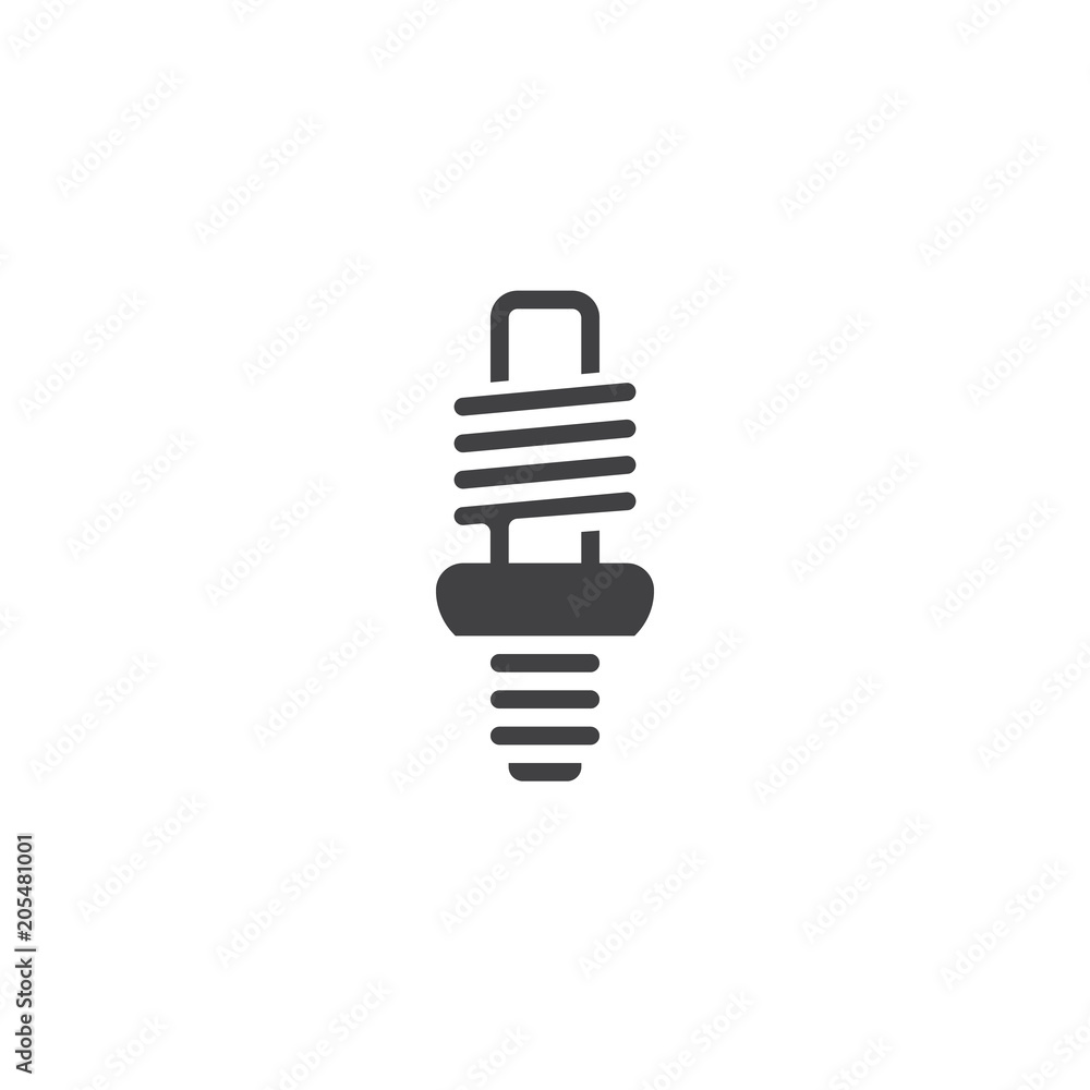 Energy efficient lamp vector icon. filled flat sign for mobile concept and web design. lightbulb simple solid icon. Energy saving light symbol, logo illustration. Pixel perfect vector graphics Energy efficient lamp vector icon. filled flat sign for mobile concept and web design. lightbulb simple solid icon. Energy saving light symbol, logo illustration. Pixel perfect vector graphics
