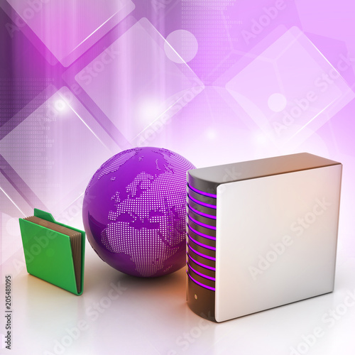 Global networking concept