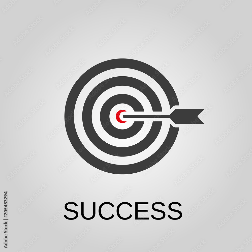 Success icon. Success symbol. Flat design. Stock - Vector illustration Success icon. Success symbol. Flat design. Stock - Vector illustration