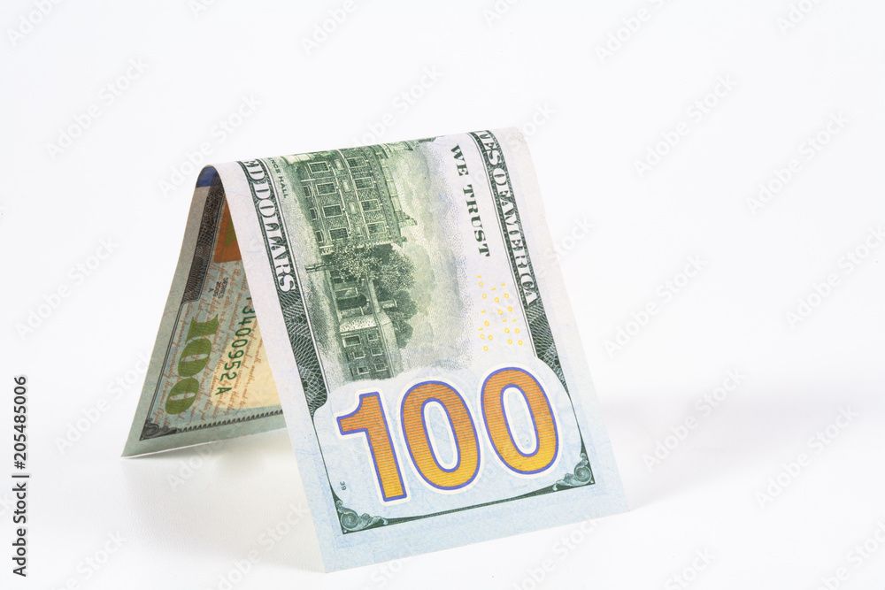 Dollar, model on dollar banknote, concept and idea of time value and money. Dollar, model on dollar banknote, concept and idea of time value and money.