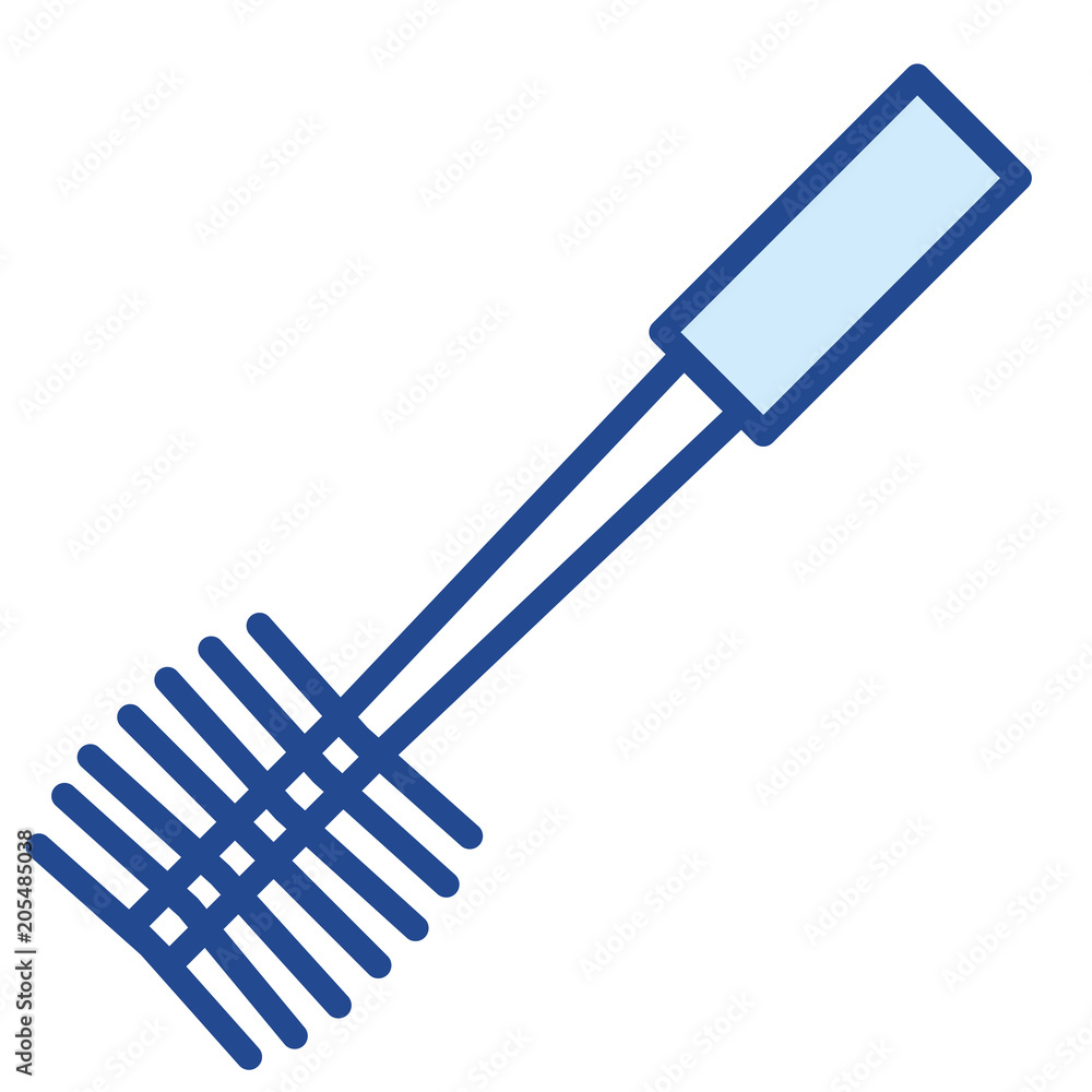 Klobürste Vector Icon Illustration Klobürste Vector Icon Illustration