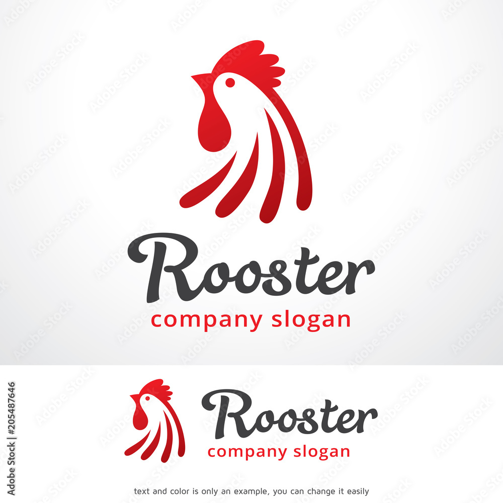 Rooster Logo Template Design Vector, Emblem, Design Concept, Creative Symbol, Icon Rooster Logo Template Design Vector, Emblem, Design Concept, Creative Symbol, Icon
