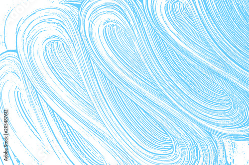 Natural soap texture. Alluring light blue foam trace background. Artistic adorable soap suds. Cleanliness, cleanness, purity concept. Vector illustration.