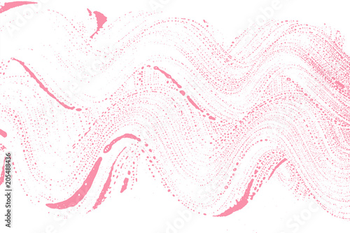 Natural soap texture. Alluring bright pink foam trace background. Artistic modern soap suds. Cleanliness, cleanness, purity concept. Vector illustration.