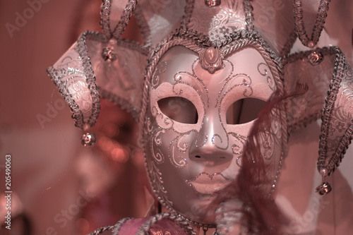 Tipica maschera veneziana